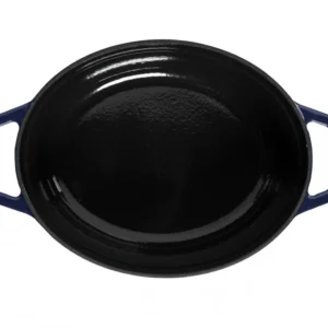 Oval støpejernsgryte 5,6 L – Blå - Image 6