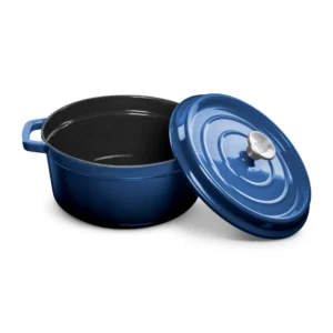 Støpejernsgryte 3,5 l – Blå - Image 4