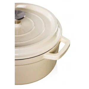 Støpejernsgryte 3,5 l – Hvit - Image 3